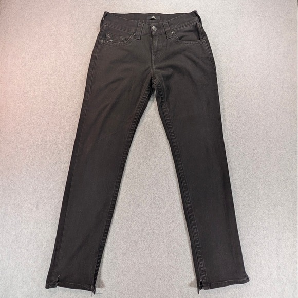 True Religion Other - True Religion Geno Relaxed Slim Black Jeans Mens 28 (30x31) Stretch Denim *READ*